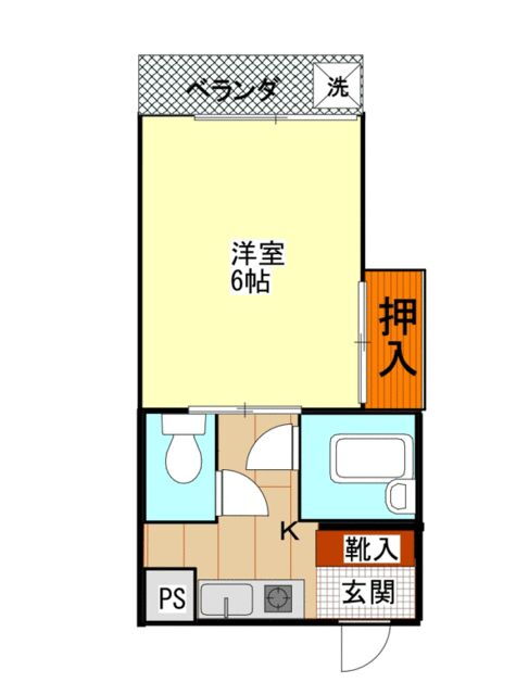 東京都八王子市堀之内３ 京王堀之内駅 1DK マンション 賃貸物件詳細
