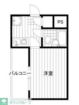 神奈川県横浜市神奈川区神大寺２ 片倉町駅 1K マンション 賃貸物件詳細