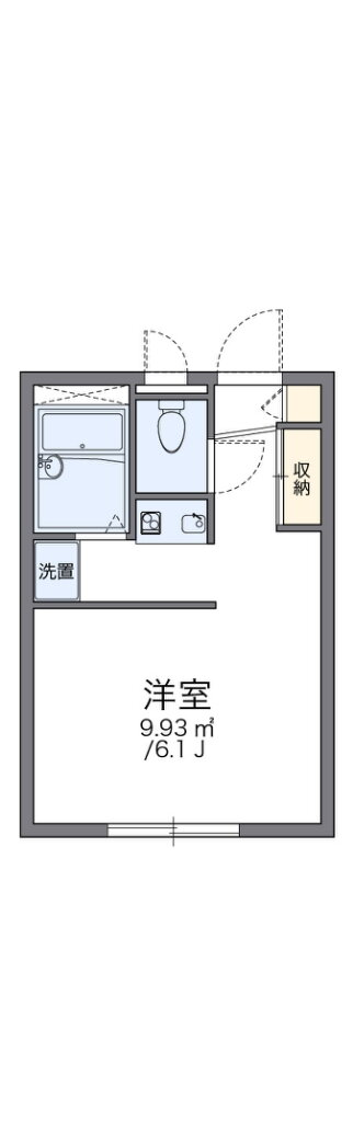 愛知県日進市香久山１ 星ヶ丘駅 1K アパート 賃貸物件詳細