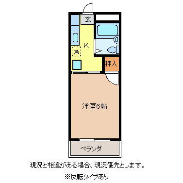 長野県長野市若里４ 長野駅 1K アパート 賃貸物件詳細