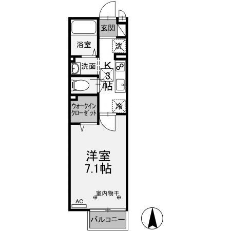 茨城県古河市大堤 古河駅 1K アパート 賃貸物件詳細