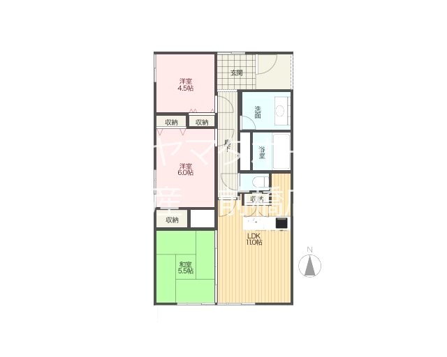 ダイアパレス前橋南町 3階 3LDK 賃貸物件詳細