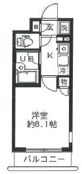 東京都港区高輪２ 泉岳寺駅 1K マンション 賃貸物件詳細