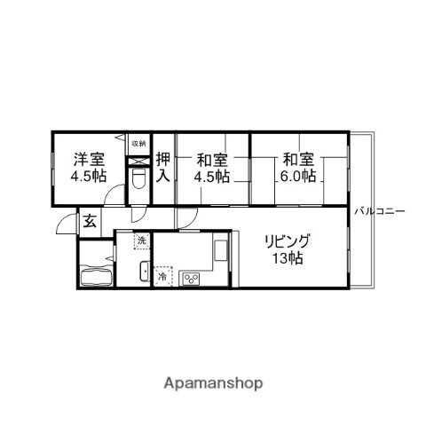 滋賀県守山市勝部５ 守山駅 3LDK マンション 賃貸物件詳細