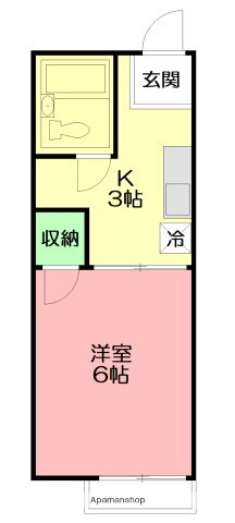 神奈川県伊勢原市伊勢原１ 伊勢原駅 1K アパート 賃貸物件詳細
