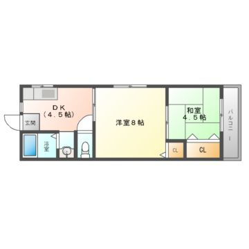 大阪府守口市小春町 土居駅 2K マンション 賃貸物件詳細