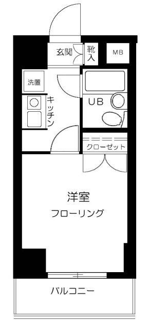 東京都品川区西中延１ 武蔵小山駅 1K マンション 賃貸物件詳細