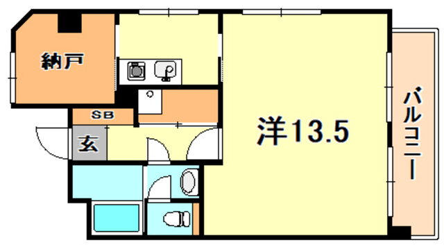 兵庫県神戸市東灘区甲南町４ 摂津本山駅 1SK マンション 賃貸物件詳細