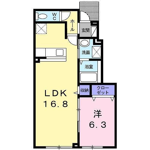 北海道旭川市永山二条２３ 旭川駅 1LDK アパート 賃貸物件詳細
