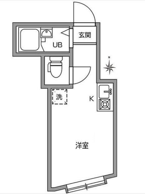 東京都新宿区中落合１ 中井駅 1K アパート 賃貸物件詳細