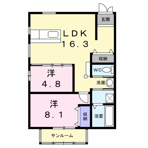 京都府京丹後市峰山町丹波 峰山駅 2LDK アパート 賃貸物件詳細