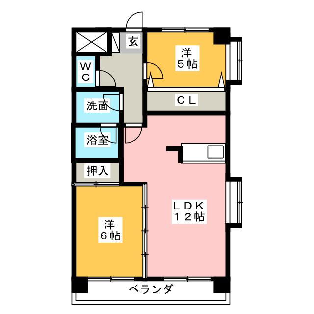 愛知県名古屋市天白区植田本町３ 植田駅 2LDK マンション 賃貸物件詳細