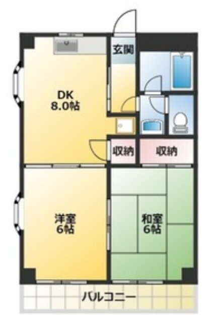 東京都板橋区舟渡２ 浮間舟渡駅 2DK マンション 賃貸物件詳細