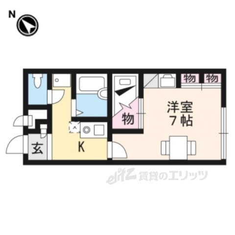 京都府舞鶴市字福来 西舞鶴駅 1K アパート 賃貸物件詳細