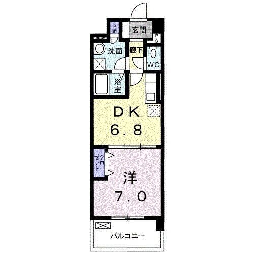 兵庫県西宮市林田町 門戸厄神駅 1DK マンション 賃貸物件詳細
