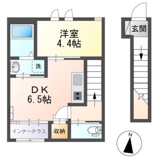 静岡県静岡市駿河区寺田 安倍川駅 1DK アパート 賃貸物件詳細