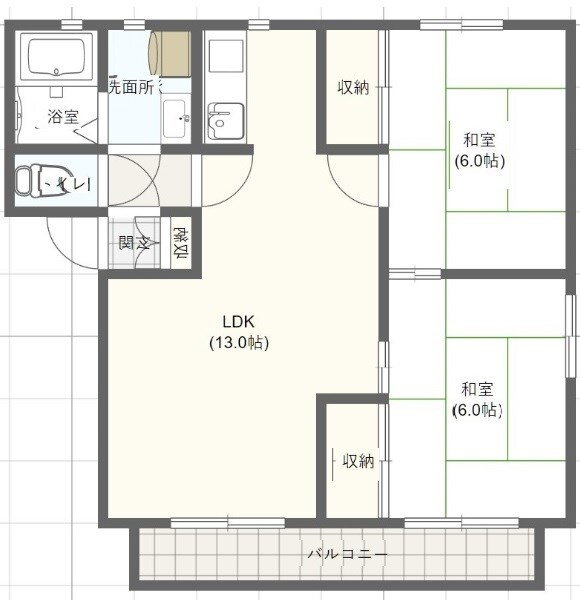 兵庫県姫路市町坪 亀山駅 2LDK アパート 賃貸物件詳細