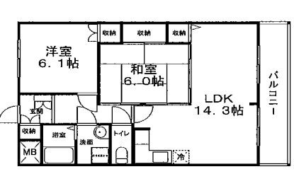 兵庫県姫路市飾磨区今在家６ 西飾磨駅 2LDK マンション 賃貸物件詳細