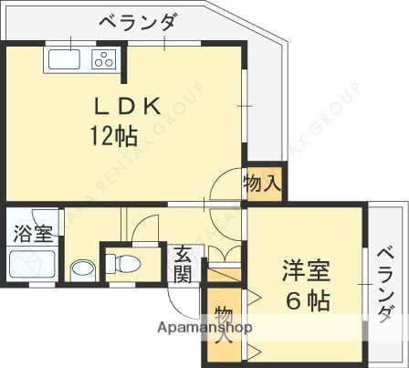 兵庫県尼崎市武庫之荘８ 武庫之荘駅 1LDK マンション 賃貸物件詳細