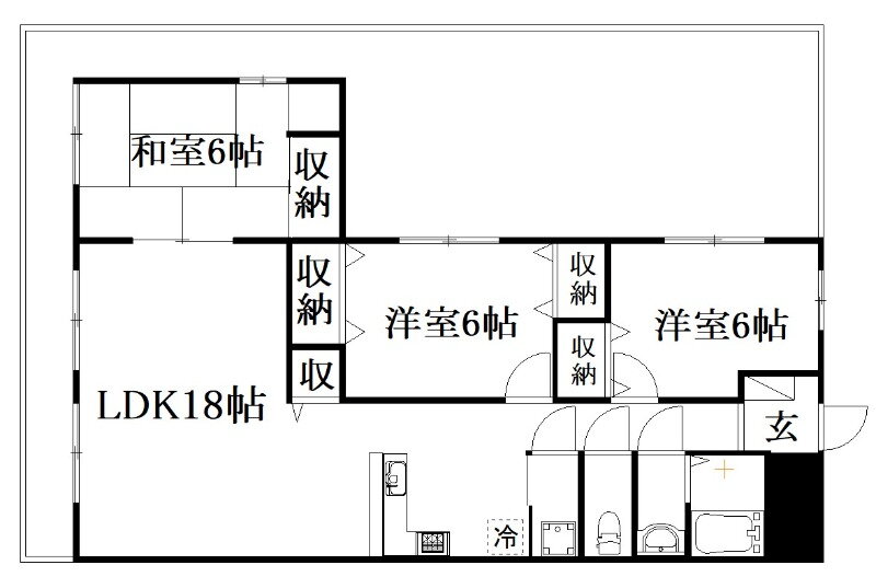 静岡県浜松市中央区城北２ 3LDK マンション 賃貸物件詳細