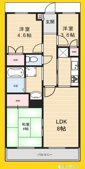 神奈川県横浜市磯子区磯子２ 磯子駅 3LDK マンション 賃貸物件詳細