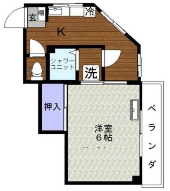 埼玉県朝霞市西弁財１ 朝霞台駅 1K マンション 賃貸物件詳細