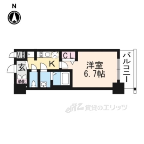 京都府京都市南区東九条西河辺町 十条駅 1K マンション 賃貸物件詳細