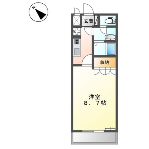 埼玉県坂戸市浅羽野１ 坂戸駅 1K アパート 賃貸物件詳細