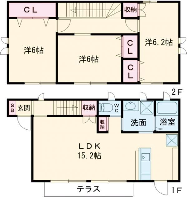 佐賀県佐賀市諸富町大字諸富津 佐賀駅 3LDK 一戸建て 賃貸物件詳細
