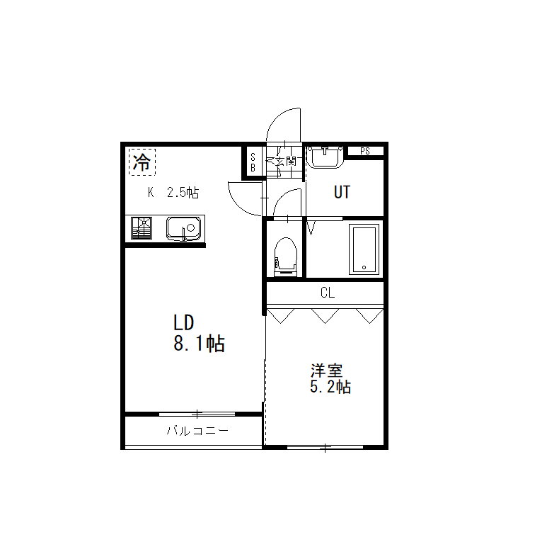 北海道釧路市旭町 釧路駅 1LDK マンション 賃貸物件詳細