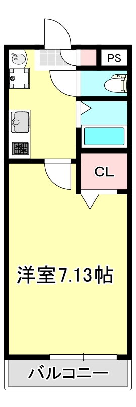 岡山県岡山市北区北長瀬表町２ 北長瀬駅 1K アパート 賃貸物件詳細