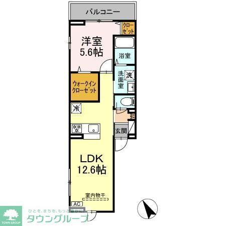 パル・ボヌール 3階 1LDK 賃貸物件詳細