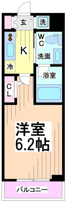 神奈川県川崎市多摩区宿河原２ 登戸駅 1K マンション 賃貸物件詳細