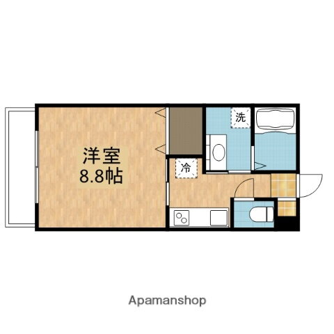 岡山県岡山市中区西川原１ 西川原駅 1K アパート 賃貸物件詳細