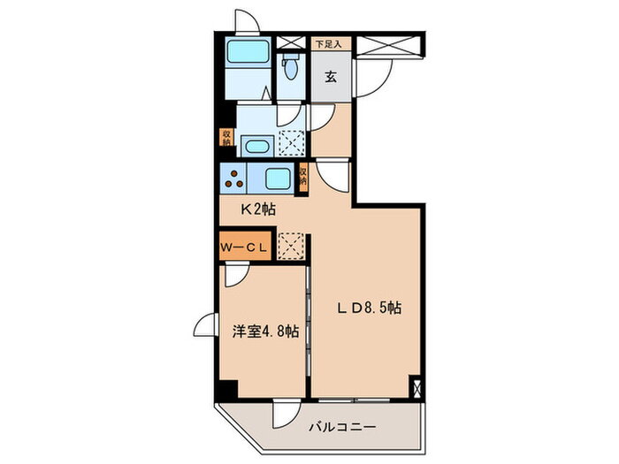 東京都千代田区九段南２ 九段下駅 1LDK マンション 賃貸物件詳細
