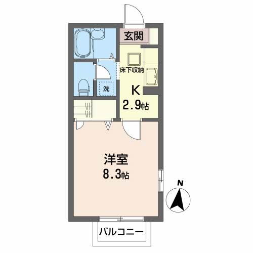 宮城県仙台市太白区長町南３ 長町南駅 1K アパート 賃貸物件詳細