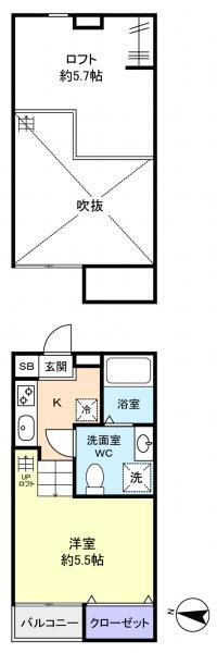 千葉県八千代市勝田台７ 勝田台駅 1K アパート 賃貸物件詳細