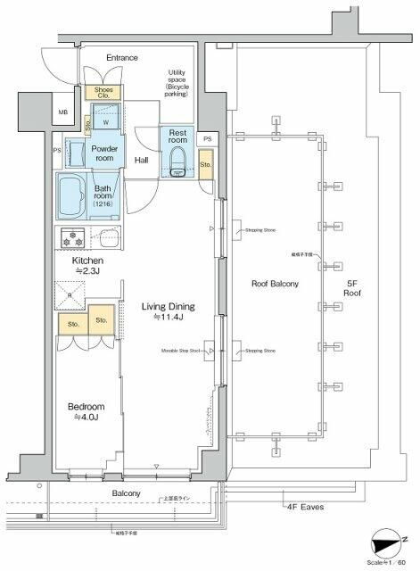 東京都杉並区高円寺北４ 高円寺駅 1LDK マンション 賃貸物件詳細