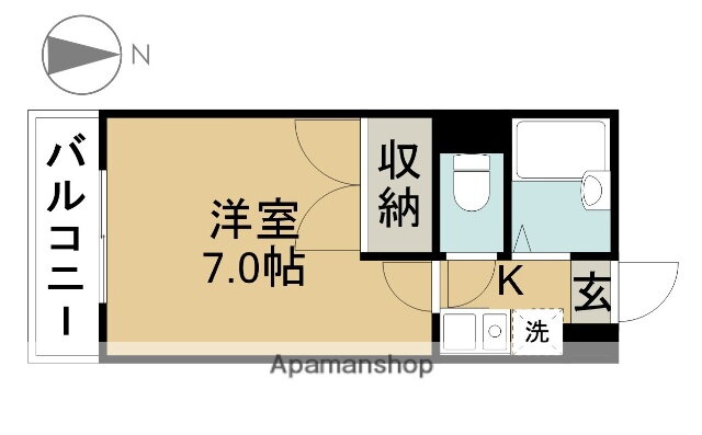 愛知県稲沢市国府宮１ 国府宮駅 1K マンション 賃貸物件詳細
