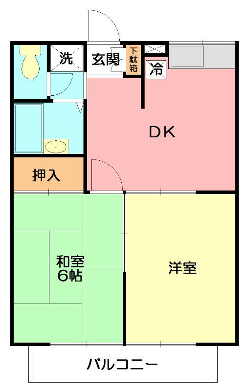 神奈川県横浜市戸塚区深谷町 戸塚駅 2DK アパート 賃貸物件詳細