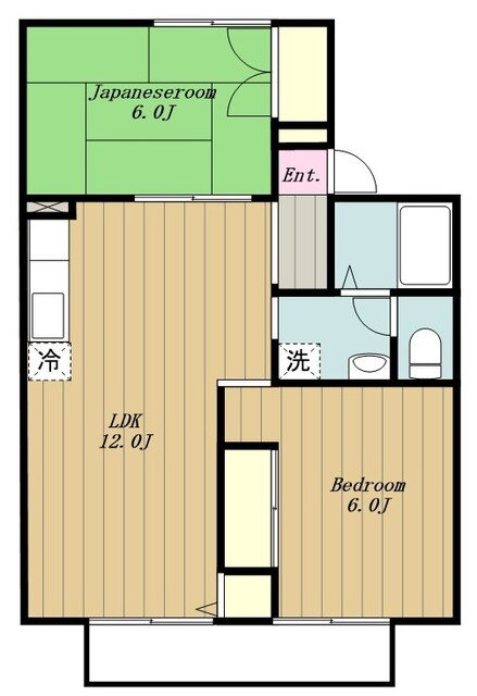 ファミール栄　Ｉ 1階 2LDK 賃貸物件詳細