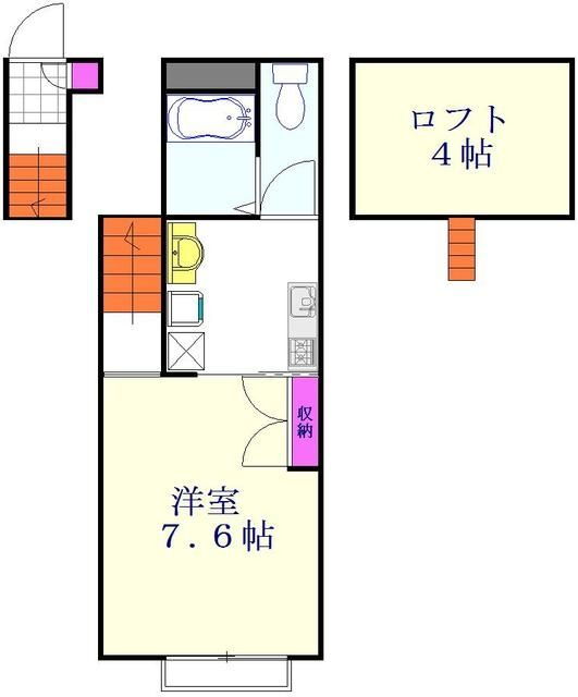 埼玉県八潮市大字古新田 八潮駅 1K アパート 賃貸物件詳細