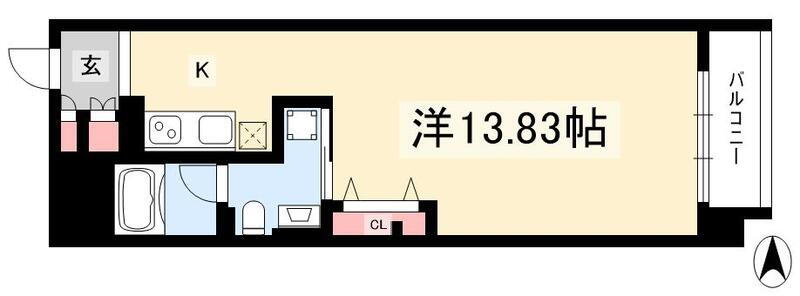愛知県名古屋市東区東桜２ 新栄町駅 ワンルーム マンション 賃貸物件詳細