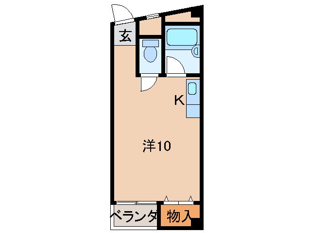 和歌山県和歌山市紀三井寺 紀三井寺駅 ワンルーム マンション 賃貸物件詳細