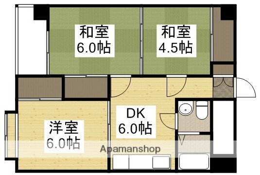 岡山県倉敷市松島 中庄駅 3DK マンション 賃貸物件詳細