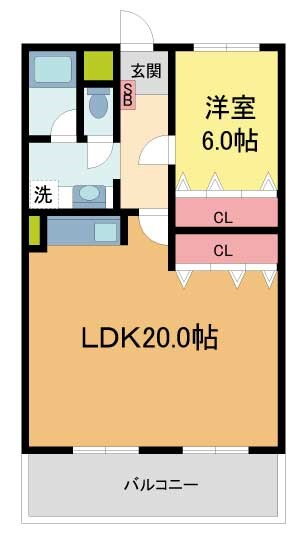 苦楽園グリーンハイツ 4階 1LDK 賃貸物件詳細