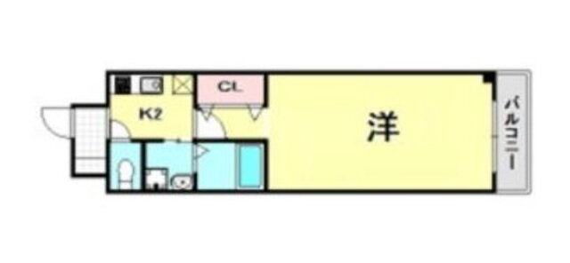 兵庫県西宮市分銅町 西宮駅 1K マンション 賃貸物件詳細