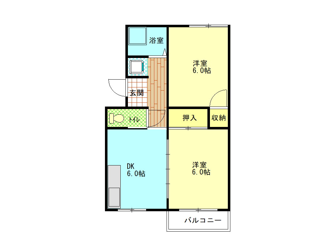 三重県伊勢市宇治館町 五十鈴川駅 2DK アパート 賃貸物件詳細