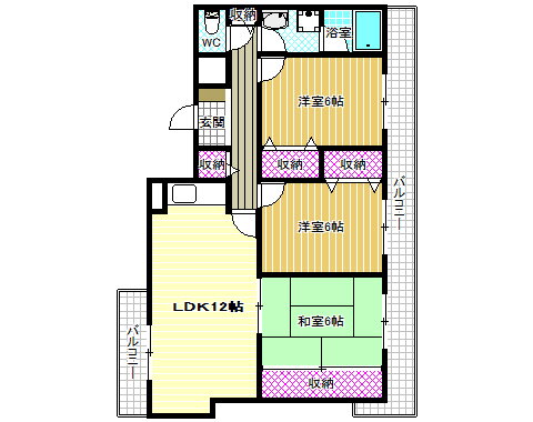 大阪府羽曳野市白鳥１ 古市駅 3LDK マンション 賃貸物件詳細