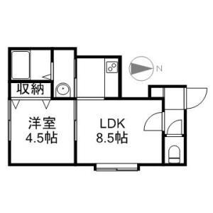 北海道札幌市中央区南十一条西８ 中島公園通駅 1LDK アパート 賃貸物件詳細